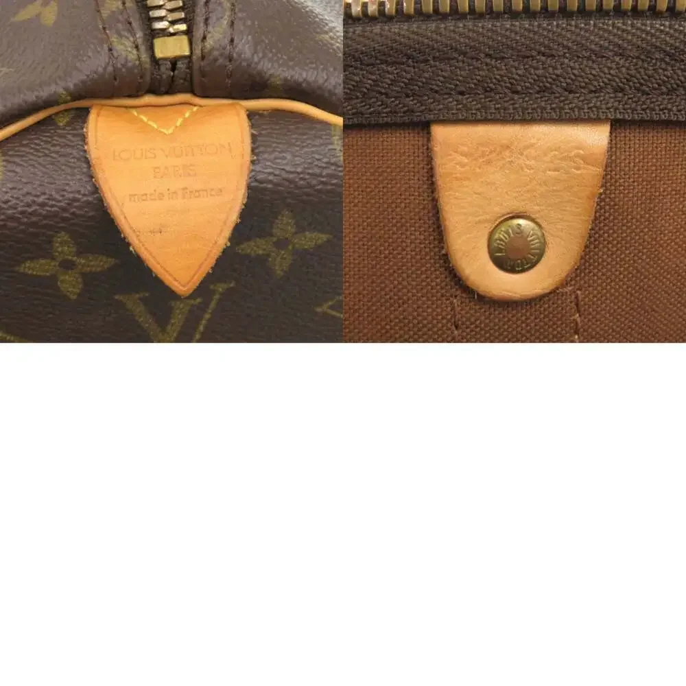 LOUIS VUITTON Brown Monogram Keepall 50 Boston Bag